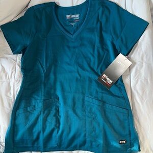 NWT Grey’s Anatomy Scrub Top